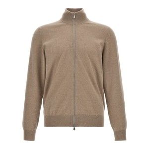 Brunello Cucinelli High Neck Cashmere Zip Cardigan - NWT